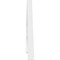 Ekena Millwork Pitch Heath Architectural Grade PVC Gable Pediment, 36"W x 10 1/2"H x 1"P (7/12) GPP036X011X100HEA - alternate 4